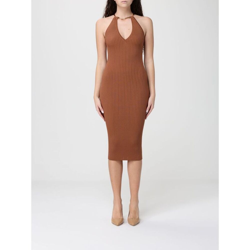 Elisabetta Franchi Dress Woman Brown